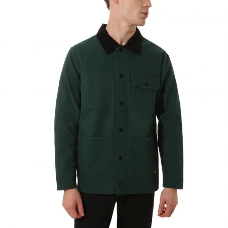 vans jacket green