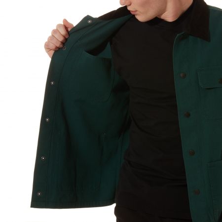 vans green coat