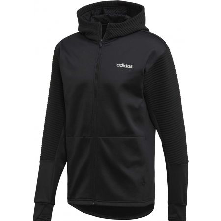 adidas fleece zip up hoodie