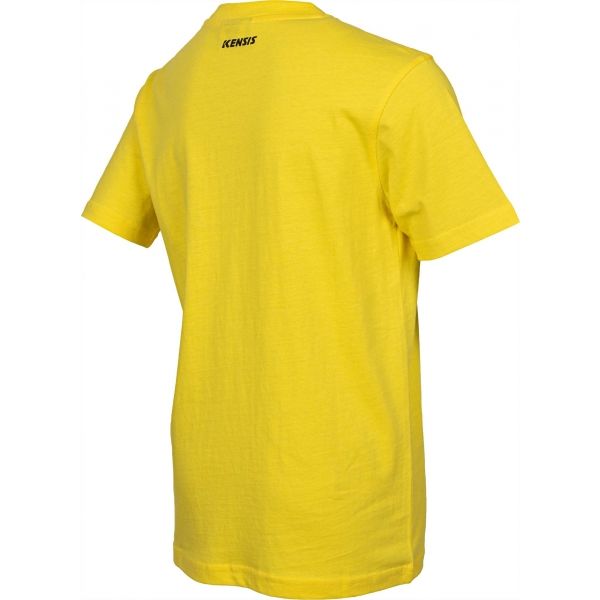 Kensis KENSO Jungen T-Shirt, Gelb, Größe 164-170
