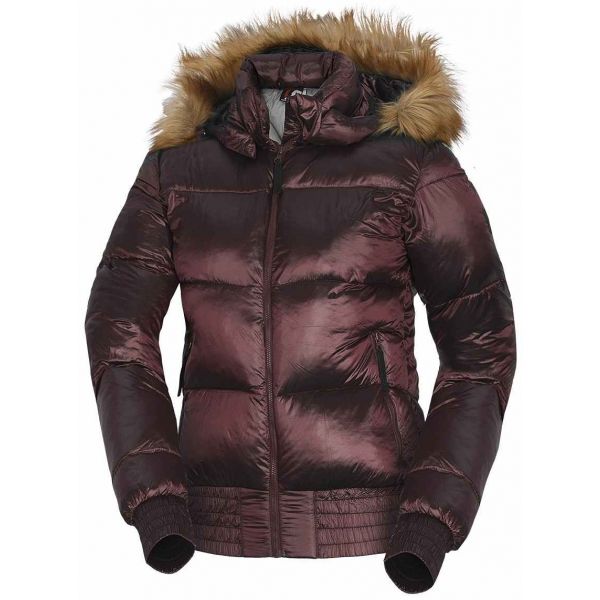 Northfinder GRETHA Női kabát, barna, méret M