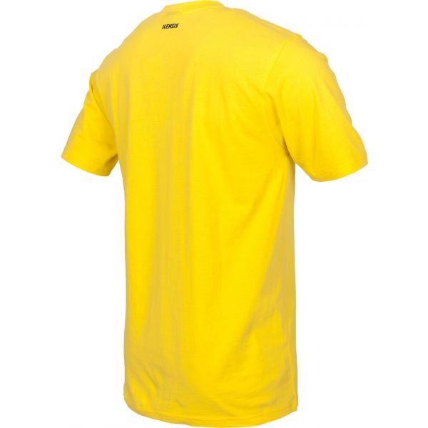 Kensis KENSO Herren Shirt, Gelb, Größe L