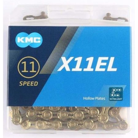 KMC X11-EL GOLD BOX - Řetěz na kolo