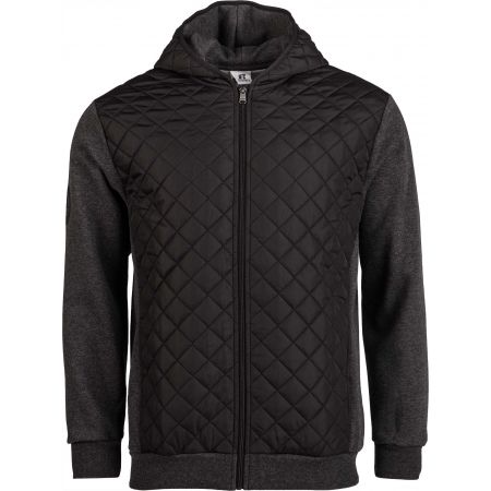Russell Athletic QUILT-HOODED BOMBER JACKET