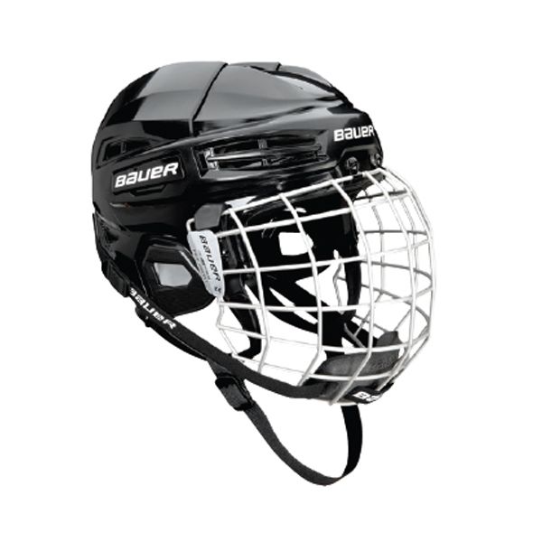 Bauer IMS 5.0 HELMET CMB II Hockey Helm, Schwarz, Größe M