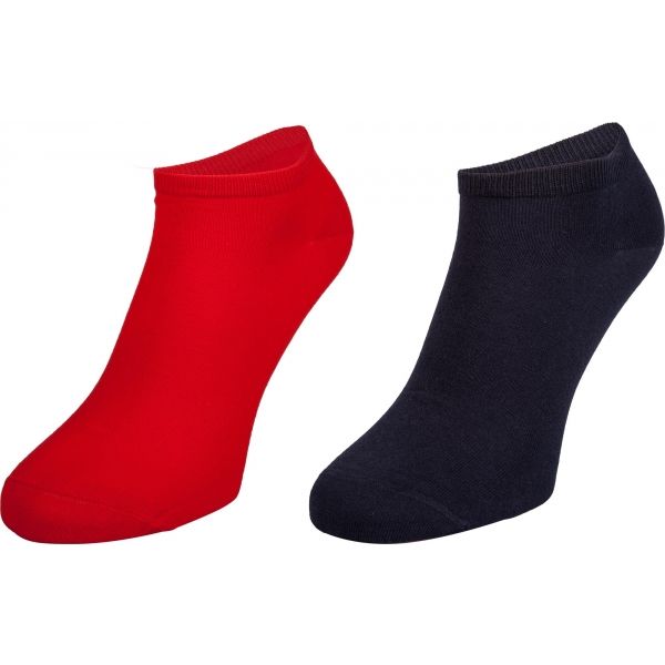 Tommy Hilfiger SNEAKER 2P Дамски чорапи, червено, veľkosť 39-41