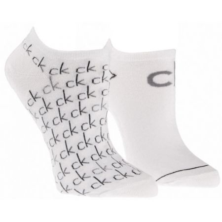 Calvin Klein 2PK REPEAT LOGO - Dámské ponožky