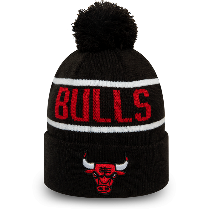 New Era Essential Cuff Chicago Bulls NBA Black Beanie