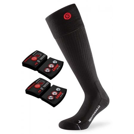 Lenz SET HEAT SOCK 4.0 + RCB1200 - Heated ski knee-socks