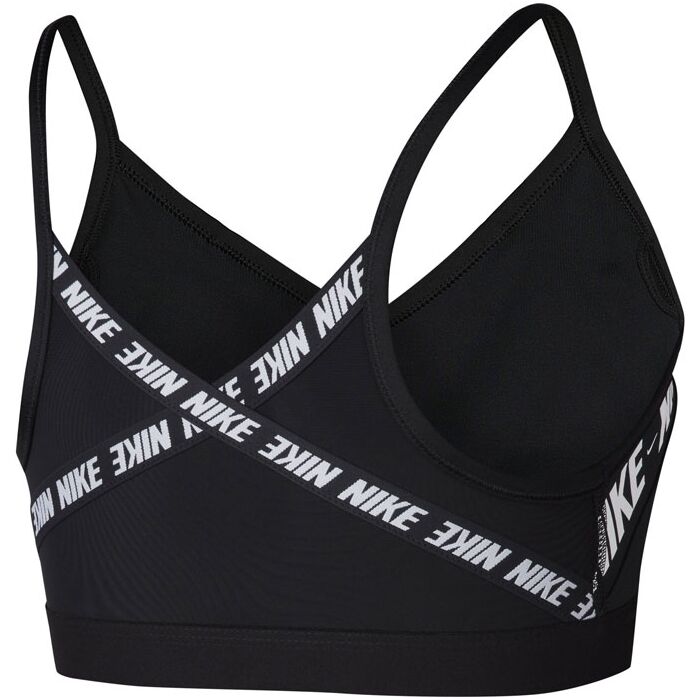 Nike Womens DF Swoosh Futura GX Sport Bra, Color Black (Black
