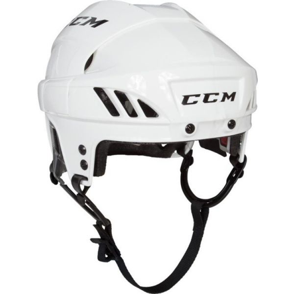 CCM FITLITE 60 SR Hockey Helm, Weiß, Größe S