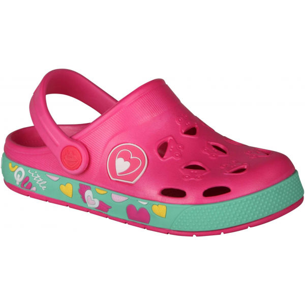Coqui FROGGY Детски сандали, розово, размер