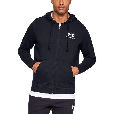 mens under armour grey half zip