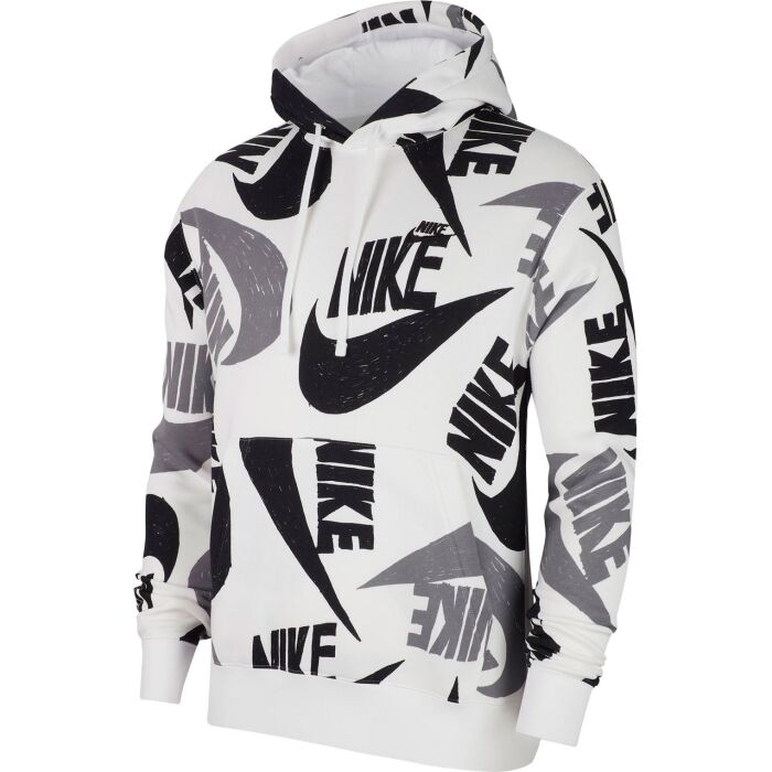 Nike Men's Sportswear Club Po BB Monogram Hoodie