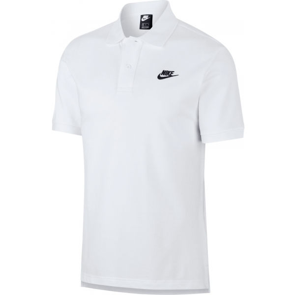 Nike NSW CE POLO MATCHUP PQ M Férfi galléros póló, fehér, méret S