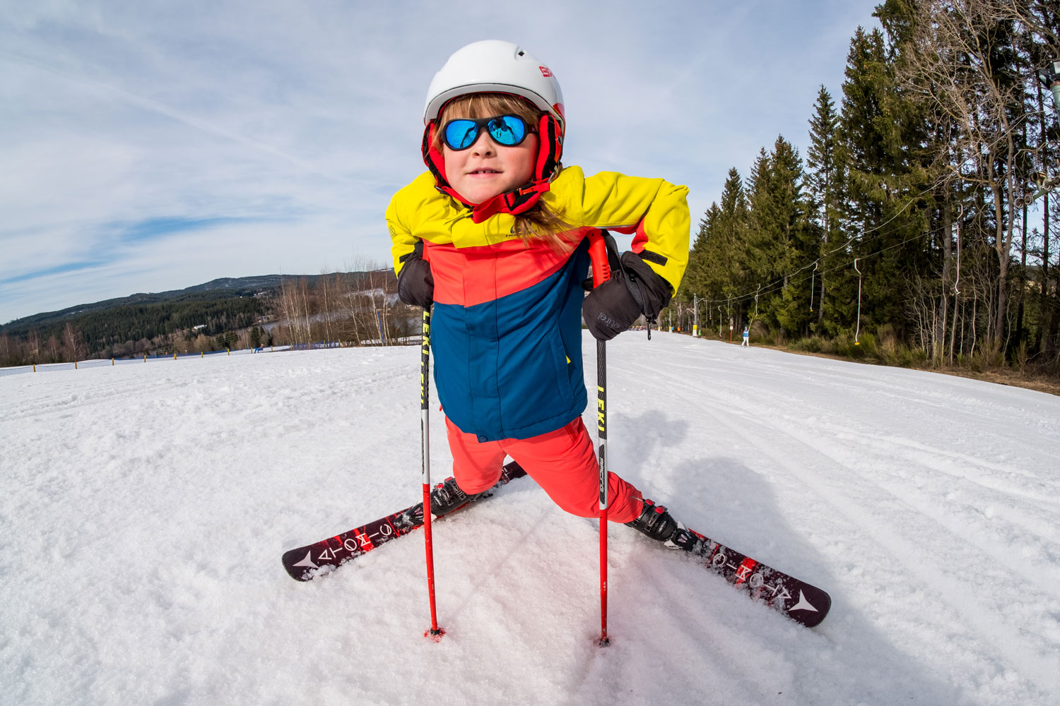 Kids' skiing jacket
