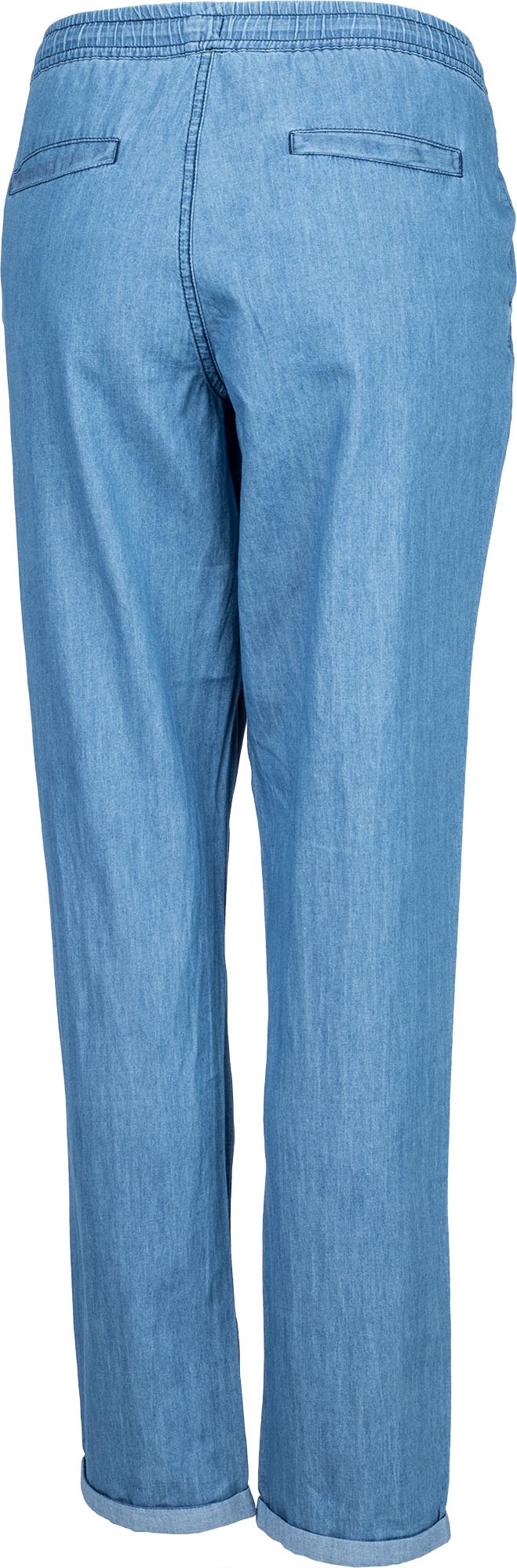 Dámské plátěné kalhoty džínového vzhledu
