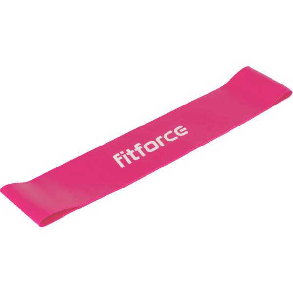 Fitforce EXEBAND LOOP EXTRA SOFT Ластик за упражнения, розово, размер