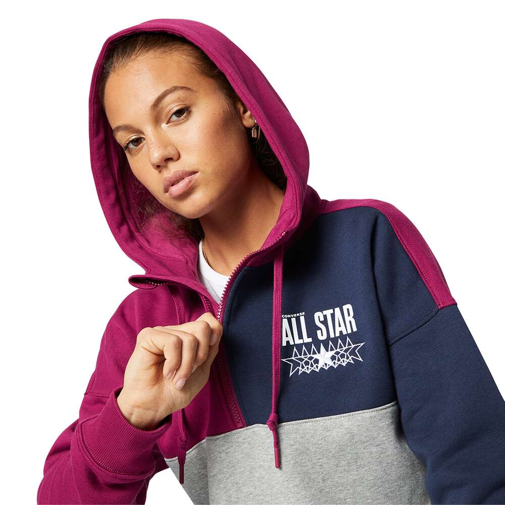 converse all star hoodie women's