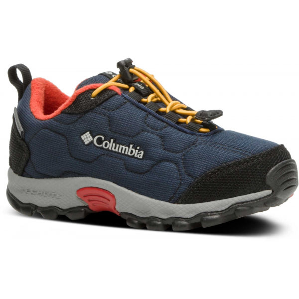 Columbia FIRECAMP SLEDDER 3 WP Детски туристическа обувки, тъмносин, Veľkosť 29
